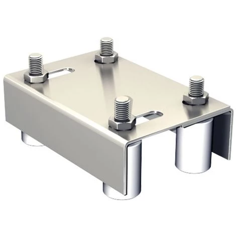 SLID'UP BY MANTION Guide Extensible Double Pour Portail De 10 à 60 Mm, 4 Olives Ø40 Mm 3 SLID'UP BY MANTION Guide Extensible Double Pour Portail De 10 à 60 Mm, 4 Olives Ø40 Mm