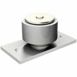 SLID'UP BY MANTION Guide Avec Platine Monté Sur Cage à Rouleaux, 1 Olive Ø50 H25 Mm