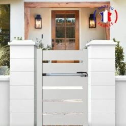 PACKIT Portillon En Kit Aluminium SAH Dimension L.1000 (entre Piliers) X H.1500 Mm Couleurs Blanc (RAL 9010)