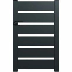 PACKIT Portillon En Kit Aluminium SAH Dimension L.1000 (entre Piliers) X H.1500 Mm Couleurs Blanc (RAL 9010) -Portail Soldes Boutique 33493915 3