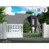 AUTOURDUPORTAIL Portail Coulissant BAYA Blanc 9016 - L356 Cm X H129 Cm En Aluminium Manuel AUTOUR DU PORTAIL 1 AUTOURDUPORTAIL Portail Coulissant BAYA Blanc 9016 - L356 Cm X H129 Cm En Aluminium Manuel AUTOUR DU PORTAIL -Portail Soldes Boutique 33816143 1