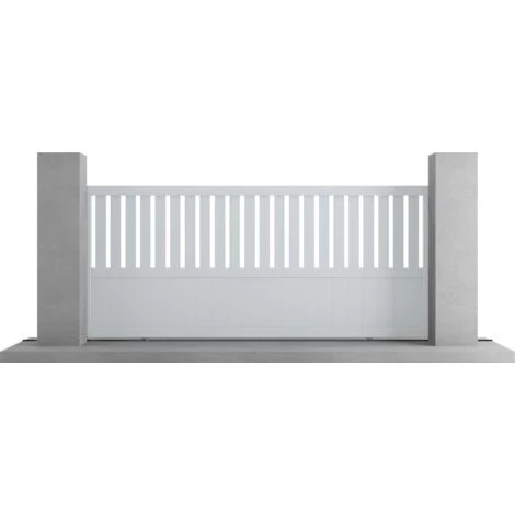 AUTOURDUPORTAIL Portail Coulissant BAYA Blanc 9016 - L356 Cm X H129 Cm En Aluminium Manuel AUTOUR DU PORTAIL 4 AUTOURDUPORTAIL Portail Coulissant BAYA Blanc 9016 - L356 Cm X H129 Cm En Aluminium Manuel AUTOUR DU PORTAIL – Image 2