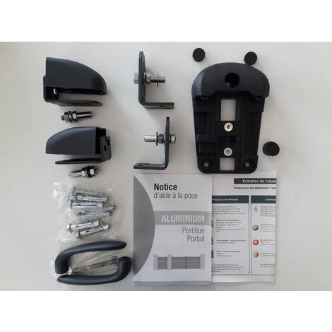 AUTOURDUPORTAIL Portail Battant YEL Blanc 9016 - L306 Cm X H172 Cm En Aluminium Manuel AUTOUR DU PORTAIL 5 AUTOURDUPORTAIL Portail Battant YEL Blanc 9016 - L306 Cm X H172 Cm En Aluminium Manuel AUTOUR DU PORTAIL – Image 3