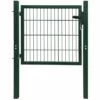 Portillon Acier Vert 105x150 Cm VidaXL 1 Portillon Acier Vert 105x150 Cm VidaXL -Portail Soldes Boutique 3683520 1