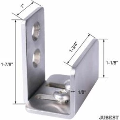 BETTERLIFE Barn Door Hardware Guide Sol, Bas Réglable Coulissante Guide Porte, Plusieurs Styles D'installation, Noir 9 BETTERLIFE Barn Door Hardware Guide Sol, Bas Réglable Coulissante Guide Porte, Plusieurs Styles D'installation, Noir -Portail Soldes Boutique 38158872 3