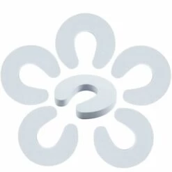 TRIOMPHE Porte-doigts De La Porte, 6pcs épaisseur De La Bouchon De Porte De La Porte De L'enfant En Mousse D'épaisseur Bébé Sécurité Des Doigts Pinche Prévenir Les Blessures à La Pincée Des Doigts, La Porte De Claquage, L'enfant Ou L'animal De Compagnie De Se Bloq