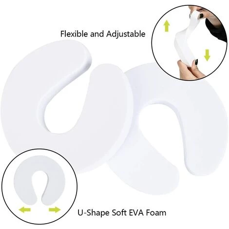 TRIOMPHE Porte-doigts De La Porte, 6pcs épaisseur De La Bouchon De Porte De La Porte De L'enfant En Mousse D'épaisseur Bébé Sécurité Des Doigts Pinche Prévenir Les Blessures à La Pincée Des Doigts, La Porte De Claquage, L'enfant Ou L'animal De Compagnie De Se Bloq 6 TRIOMPHE Porte-doigts De La Porte, 6pcs épaisseur De La Bouchon De Porte De La Porte De L'enfant En Mousse D'épaisseur Bébé Sécurité Des Doigts Pinche Prévenir Les Blessures à La Pincée Des Doigts, La Porte De Claquage, L'enfant Ou L'animal De Compagnie De Se Bloq – Image 4