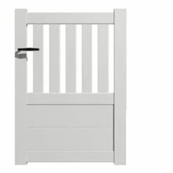 PACKIT Portillon Aluminium Modèle Semi-ajouré En Kit Dimension L.1000 (entre Piliers) X H.1300 Mm Couleurs Gris (RAL 7016) -Portail Soldes Boutique 3882657 5