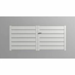 PACKIT Portail Aluminium Battant SAH Gris En Kit Motorisation LOCKYVIA SOMFY Dimension L.3500 (entre Piliers) X H.1500 Mm -Portail Soldes Boutique 40258763 5