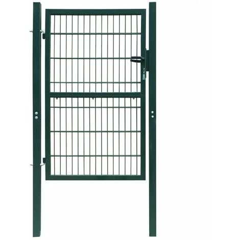 HAPPYSHOPPING Portillon De Jardin 2D (Single) Vert 106 X 230 Cm 3 HAPPYSHOPPING Portillon De Jardin 2D (Single) Vert 106 X 230 Cm