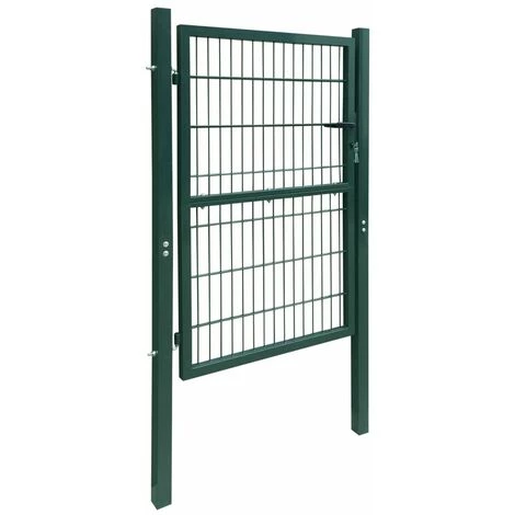 HAPPYSHOPPING Portillon De Jardin 2D (Single) Vert 106 X 230 Cm 6 HAPPYSHOPPING Portillon De Jardin 2D (Single) Vert 106 X 230 Cm – Image 4