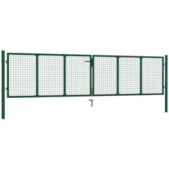 HAPPYSHOPPING Portail En Treillis De Jardin Acier 400 X 75 Cm Vert 8 HAPPYSHOPPING Portail En Treillis De Jardin Acier 400 X 75 Cm Vert -Portail Soldes Boutique 40549578 2
