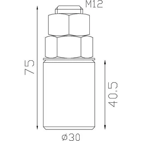 DECOFERFORGE Olive De Guidage Ø30 4 DECOFERFORGE Olive De Guidage Ø30 – Image 2
