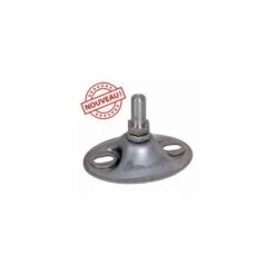 DECO FER FORGE Crapaudine Ø12 Réglable