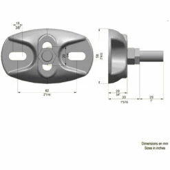 DECOFERFORGE Crapaudine à Visser -Portail Soldes Boutique 4212286 3
