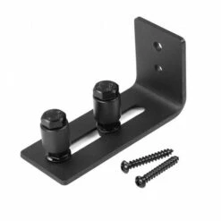 Guide Pour Portail Rails Au Sol Coulissants 1 Pièces Fontainebleau 115*50*65*5mm (le Noir)