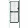 HOMMOO Portillon Acier 100 X 175 Cm Vert -Portail Soldes Boutique 43772758 1