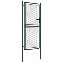 HOMMOO Portillon Acier 100 X 175 Cm Vert -Portail Soldes Boutique 43772758 2