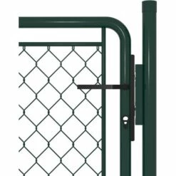 HOMMOO Portillon Acier 100x100 Cm Vert 8 HOMMOO Portillon Acier 100x100 Cm Vert -Portail Soldes Boutique 43773539 3