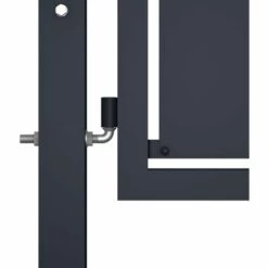 HOMMOO Portail De Jardin Acier 400 X 175 Cm Anthracite 9 HOMMOO Portail De Jardin Acier 400 X 175 Cm Anthracite -Portail Soldes Boutique 43773579 3