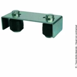 TORBEL Plaque De Guidage Réglable 2 Olives Pour Portail Coulissant