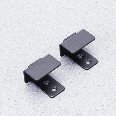 Coulissant Guide De Plancher De Porte De Grange Pour Le Matériel De Porte De Grange Coulissante Matériel Monté Au Sol Guide De Porte Noir,Starlight,2pcs 7 Coulissant Guide De Plancher De Porte De Grange Pour Le Matériel De Porte De Grange Coulissante Matériel Monté Au Sol Guide De Porte Noir,Starlight,2pcs – Image 5