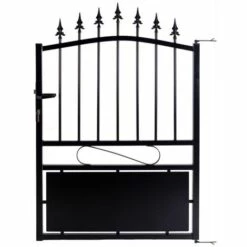 EASYCLOTURE Portillon Aluminium Jais - Passage 1m00 - Noir -Portail Soldes Boutique 48767474 3