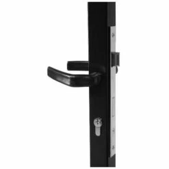 EASYCLOTURE Portillon Aluminium Jais - Passage 1m00 - Noir -Portail Soldes Boutique 48767474 4