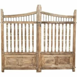 BISCOTTINI Porte En Bois Massif Et En Fer, Pour Une Utilisation Intérieure Et Extérieure