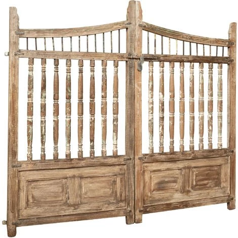 BISCOTTINI Porte En Bois Massif Et En Fer, Pour Une Utilisation Intérieure Et Extérieure 4 BISCOTTINI Porte En Bois Massif Et En Fer, Pour Une Utilisation Intérieure Et Extérieure – Image 2