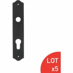 SECURY-T MONACO Plaque Chapeau De Gendarme à Trou De Cylindre Européen I Aluminium