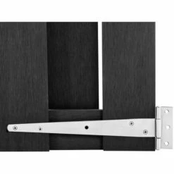 YOUTHUP Portillon WPC 100x170 Cm Gris - Gris -Portail Soldes Boutique 51856752 5