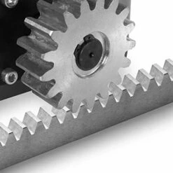 NOVA Porte Dentée Pour La Porte Coulissante Universelle Avec Vis à Vis En Acier