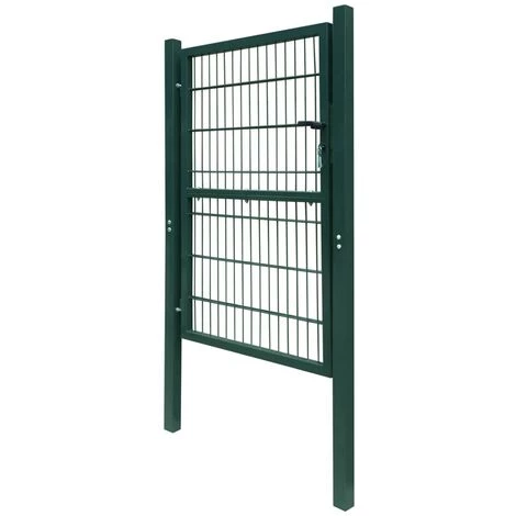 Topdeal Portillon 2D (simple) Vert 106x230 Cm 5 Topdeal Portillon 2D (simple) Vert 106x230 Cm – Image 3