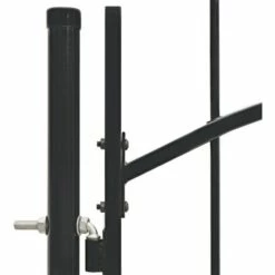 Topdeal Portail De Jardin Acier 1 X 2 M Noir 9 Topdeal Portail De Jardin Acier 1 X 2 M Noir -Portail Soldes Boutique 52082139 4