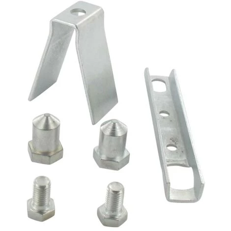 SECURY-T MONACO Kit Pour Portail Acier Zingué Pivot 6 Pièces 3 SECURY-T MONACO Kit Pour Portail Acier Zingué Pivot 6 Pièces