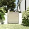 VidaXL Portail De Jardin 100x100 Cm Acier Inoxydable - Argent 1 VidaXL Portail De Jardin 100x100 Cm Acier Inoxydable - Argent -Portail Soldes Boutique 54141608 1