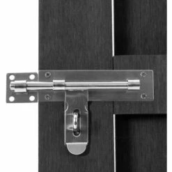 VidaXL Portillon WPC 100x112 Cm Gris - Gris 10 VidaXL Portillon WPC 100x112 Cm Gris - Gris -Portail Soldes Boutique 54973700 4