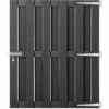 TALKEACH 100x120 Cm Portillon WPC Gris -Portail Soldes Boutique 55071654 1