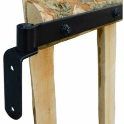 GROSMONDE 100x120 Cm Portillon Simple Bois De Noisetier -Portail Soldes Boutique 55166114 5