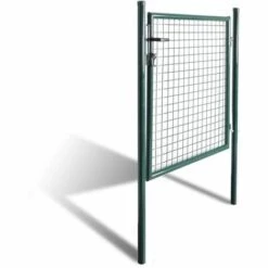 GROSMONDE 100 X 150 Cm Portail De Cl?ture à Porte Simple Acier Enduit De Poudre 10 GROSMONDE 100 X 150 Cm Portail De Cl?ture à Porte Simple Acier Enduit De Poudre -Portail Soldes Boutique 56525796 4