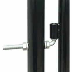 GROSMONDE 100x125 Cm Portail Simple De Cl?ture Noir 10 GROSMONDE 100x125 Cm Portail Simple De Cl?ture Noir -Portail Soldes Boutique 56624123 4