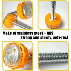 CHANCEY Lot De 4 Protections Murales De Portail Pour Escaliers, Cuisine, Portes D'animaux Domestiques,SEMAket,orange -Portail Soldes Boutique 56773367 3