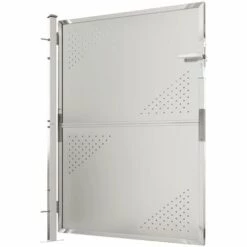 TRUE DEAL Portail De Jardin 100x125 Cm Acier Inoxydable 10 TRUE DEAL Portail De Jardin 100x125 Cm Acier Inoxydable -Portail Soldes Boutique 57835726 4