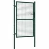 INLIFE Portail De Clôture Acier 100x125 Cm Vert 2 INLIFE Portail De Clôture Acier 100x125 Cm Vert -Portail Soldes Boutique 57884713 1