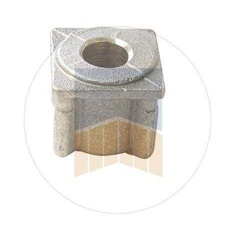 PORTAC Embout Percé 30x30 Pour Tubes épaisseur 1,2 Ou 1,5. | Brut - 1,2 - Brut 3 PORTAC Embout Percé 30x30 Pour Tubes épaisseur 1,2 Ou 1,5. | Brut - 1,2 - Brut