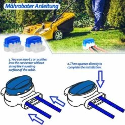 GRID COOL Lot De 20 Connecteurs De Câble Remplis Des Résines Pour Robot Tondeuse Automower -Portail Soldes Boutique 58349117 4