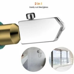 GRID COOL Manuels Outils De Coupe Coupe Carrelage, Ensemble De 9 Pièces Coupe Verre Diamant Coupe Carrelage Manuel Kit Outils Pour Outils De Coupe Pour Miroirs, Fenêtres Et Palettes -Portail Soldes Boutique 58349210 4