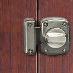 AOUGO Loquet De Porte En Alliage De Zinc Avec 6 Vis Loquet De Porte De Sécurité Loquets Crochet De Porte Pour Sécurité Maison Salle De Bain Chambre WC Petit Loquet 10 AOUGO Loquet De Porte En Alliage De Zinc Avec 6 Vis Loquet De Porte De Sécurité Loquets Crochet De Porte Pour Sécurité Maison Salle De Bain Chambre WC Petit Loquet -Portail Soldes Boutique 58574875 4