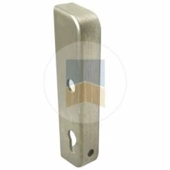 PORTAC Boîtier En Aluminium Pour Serrure Derrière Le Cadre. | Blanc Ral 9010 - Blanc Ral 9010